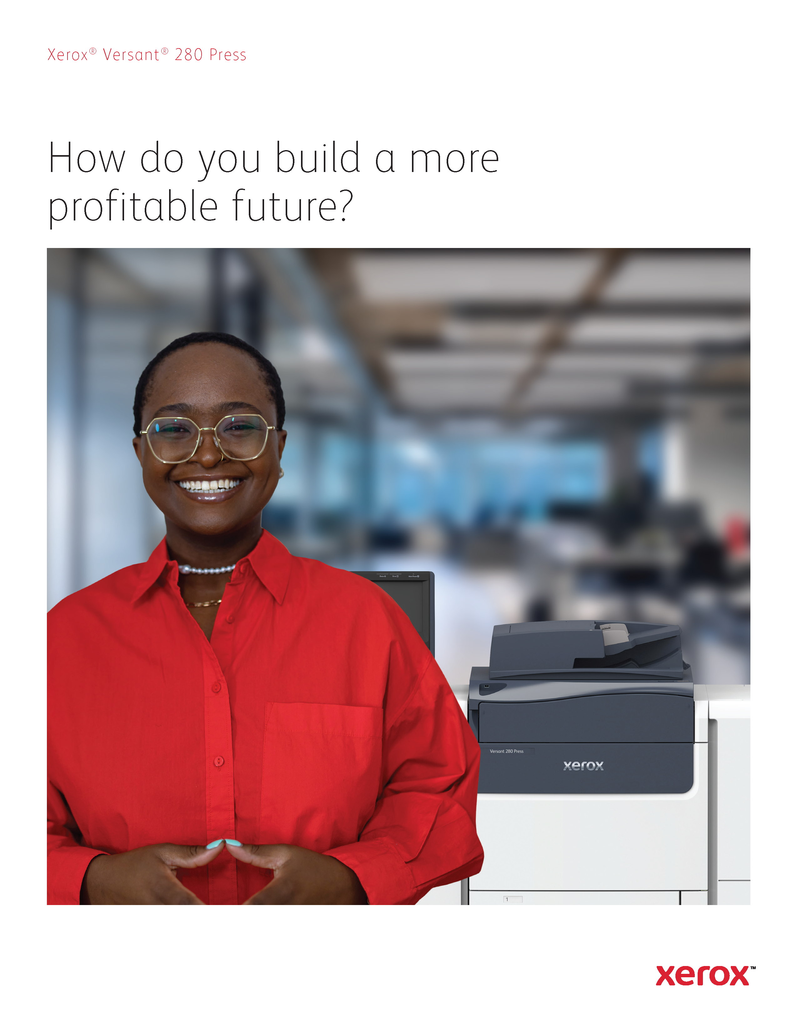 Xerox Versant 280 Brochure image