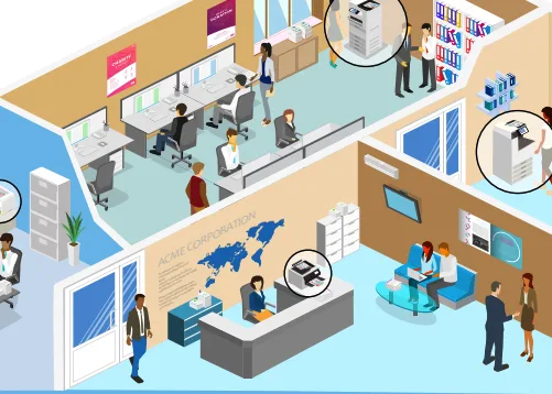 Choosing the right business printer for every office area